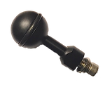 ø1" Ball Adapter with 1/4"-20 threaded base hole - 2" / 5.08 cm long
