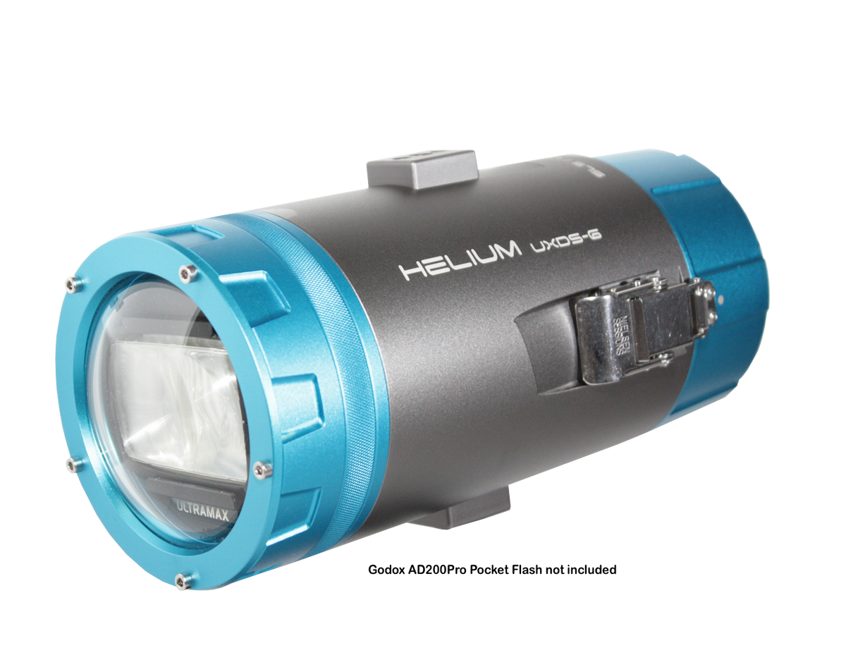 Underwater Strobe Housing for Godox AD200 Pro Pocket Flash