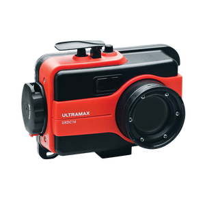 Replacement Waterproof Housing for UXDC-16 Digital Camera - red