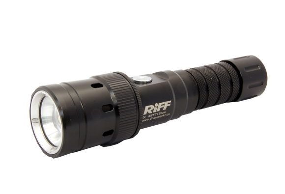 RIFF TL-ZOOM 800 Lumens Adjustable Beam Angle LED Dive Light