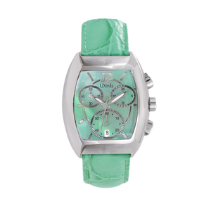 Uxtyle TM Styled Water Watch Ladies - green - front